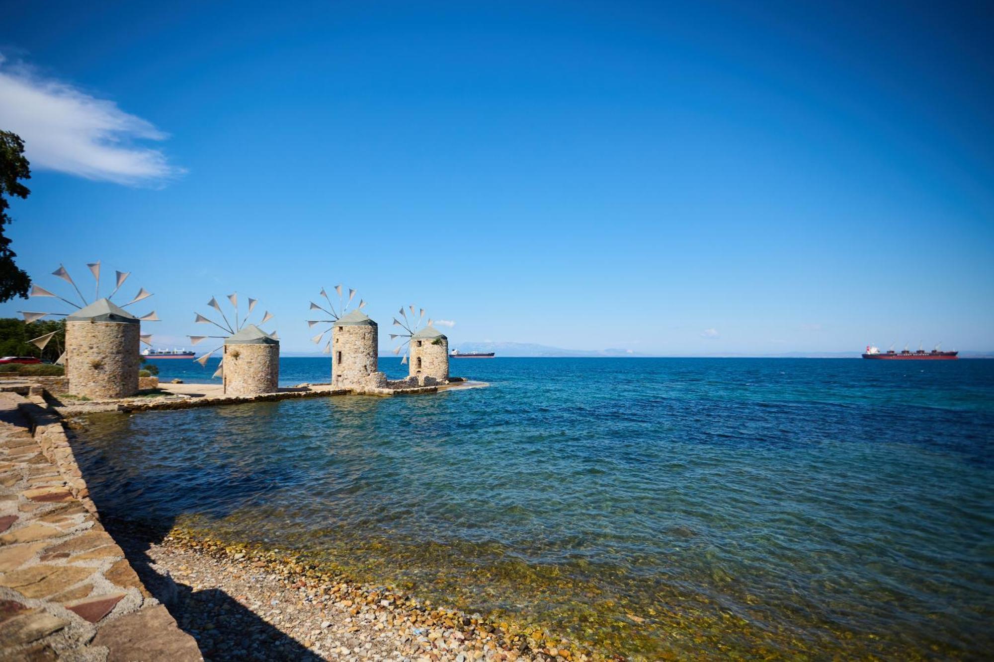 Windmills Apartments Chios Quios Exterior foto