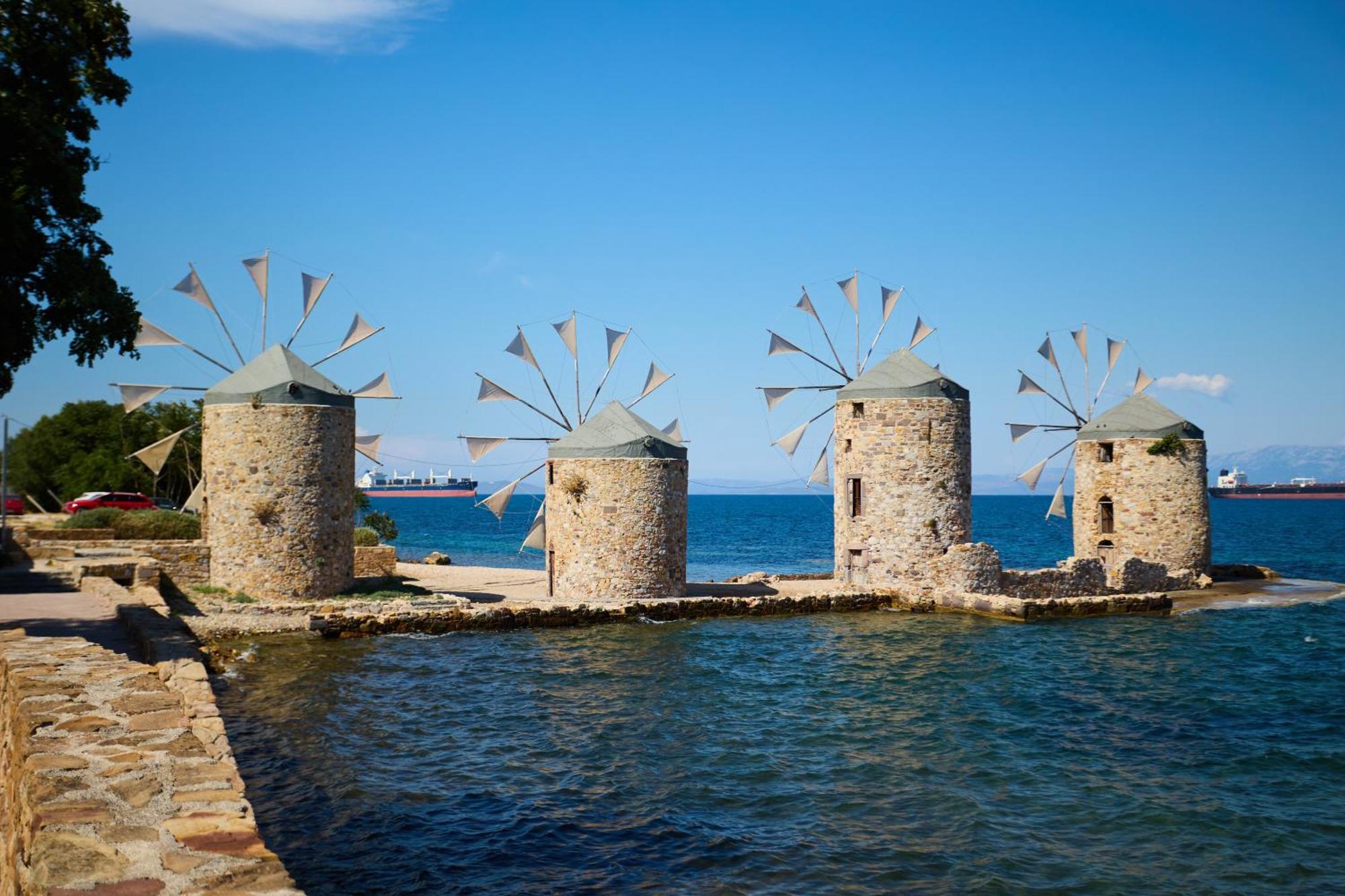 Windmills Apartments Chios Quios Exterior foto
