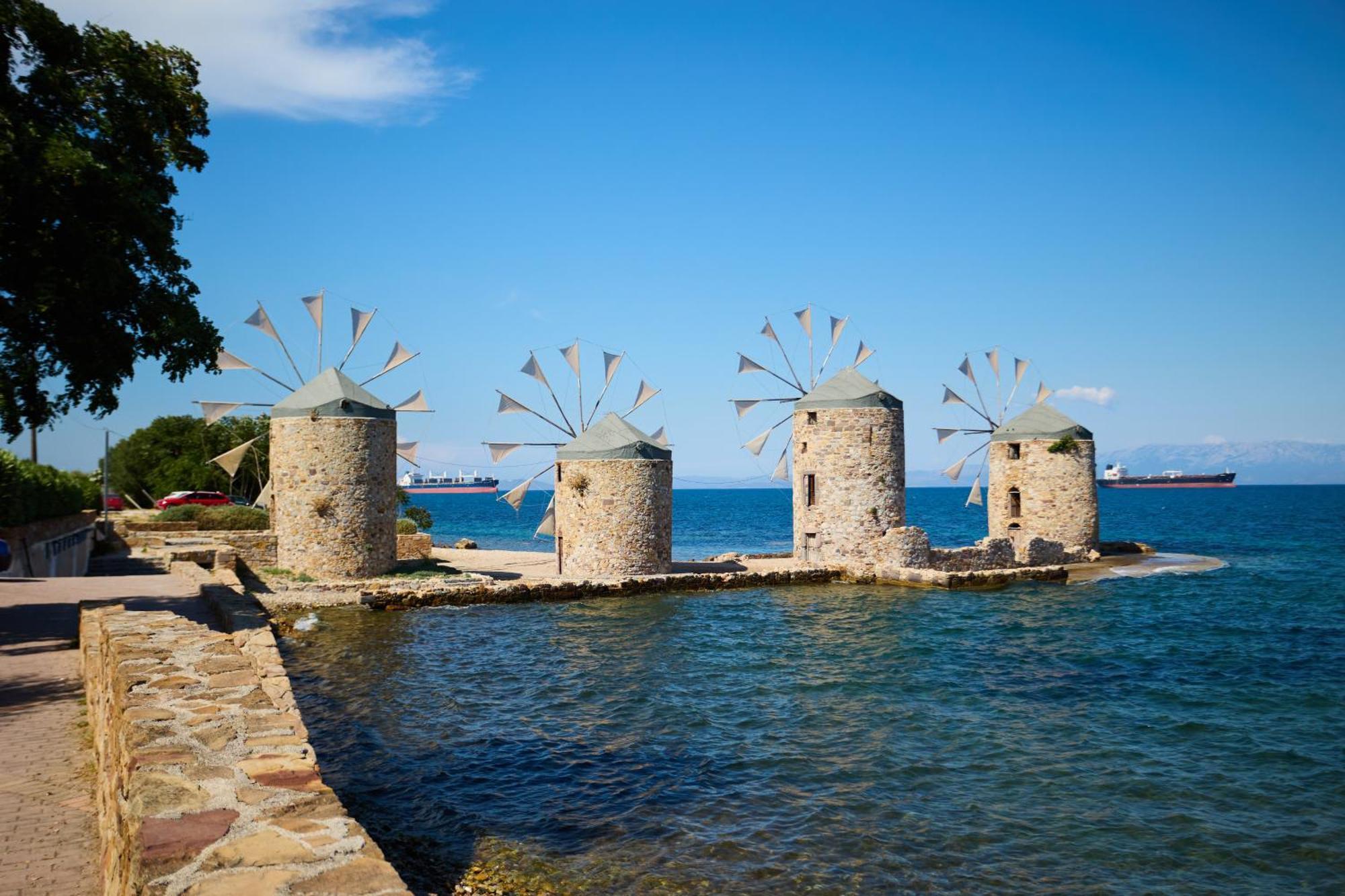 Windmills Apartments Chios Quios Exterior foto